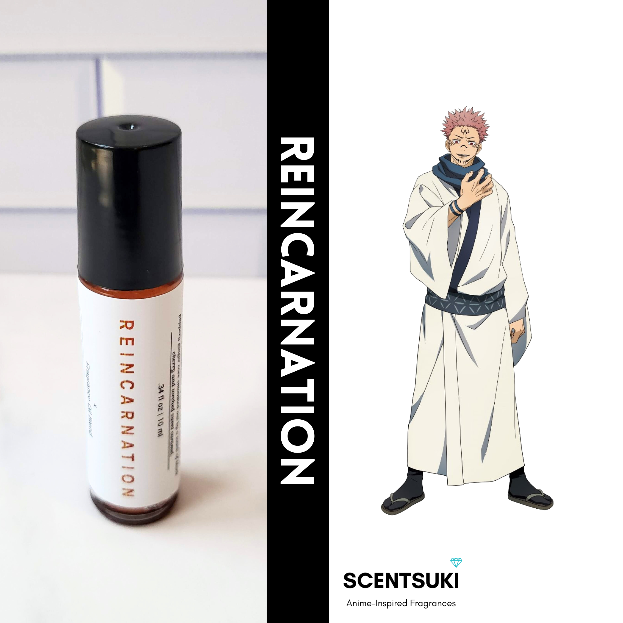 ScentSuki - Jujutsu Kaisen Anime Inspired Fragrance- Toji